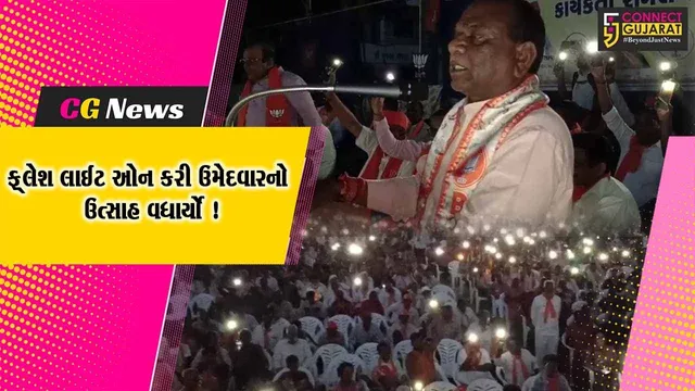ભરૂચ: ભાજપના સંમેલનમાં વીજળી થઈ ડુલ, લોકોએ મોબાઈલની ફ્લેશ લાઈટ ઓન કરી મનસુખ વસાવાનો ઉત્સાહ વધાર્યો