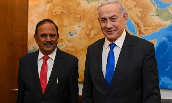 અજીત ડોભાલ ઇઝરાયેલના વડા પ્રધાન બેન્જામિન નેતન્યાહુને મળ્યા, ગાઝામાં ચાલી રહેલા યુદ્ધ સહિતના મુદ્દાઓ પર કરી ચર્ચા