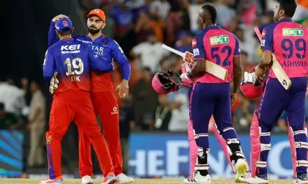 IPL 2024 : એલિમિનેટર મેચમાં રાજસ્થાન રોયલ્સે રોયલ ચેલેન્જર્સ બેંગલુરુને 4 વિકેટે હરાવ્યું