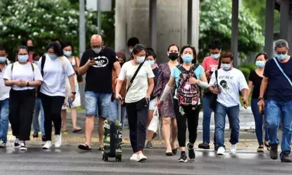 સિંગાપોરમાં COVID 19 ની નવી લહેર જોવા મળી, 25,900 થી વધુ કેસ નોંધાયા