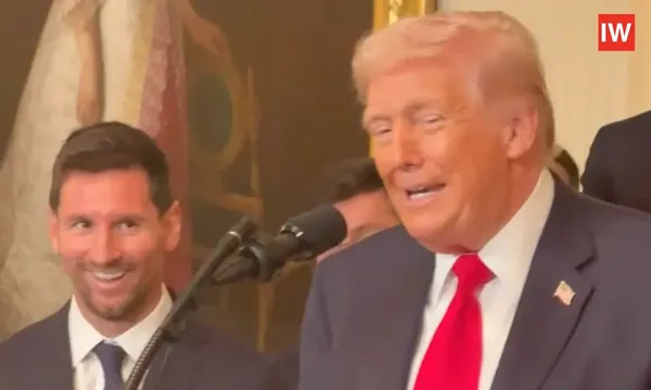 Lionel-Messi's-reaction-when-Donald-Trump-mentions-Cristiano-Ronaldo-in-White-House-speech