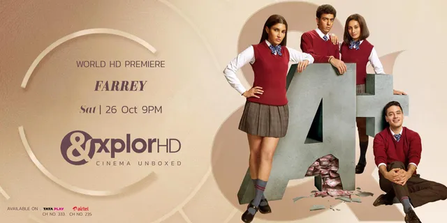 &xplorHD पर होगा Farrey के वर्ल्ड HD प्रीमियर