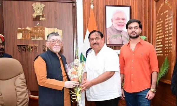 झारखंड के राज्यपाल से मिले IMPA प्रेसिडेंट अभय सिन्हा