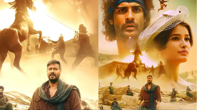 आज़ादी के बैक ड्राप में अमन-राशा की लव केमिस्ट्री
