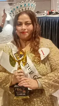 आयोजक Meghana Shendge को उनके सफल Curvy Glamour Beauty Contest के लिए सराहना मिली