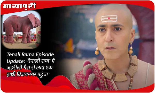 Tenali Rama Episode Update: 'तेनाली रामा' में जहरीली गैस से लदा एक हाथी विजयनगर पहुंचा