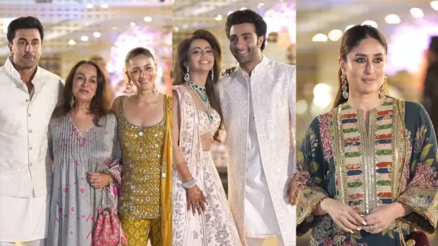 Aadhar-Alekha की Mehndi Ceremony में दिखा Kapoor Sisters और भाभी Alia का दिलकश अंदाज़