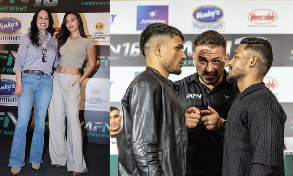 KRISHNA SHROFF और AYESHA SHROFF ने दिल्ली प्रेस कॉन्फ्रेंस में MATRIX FIGHT NIGHT 16 की घोषणा की