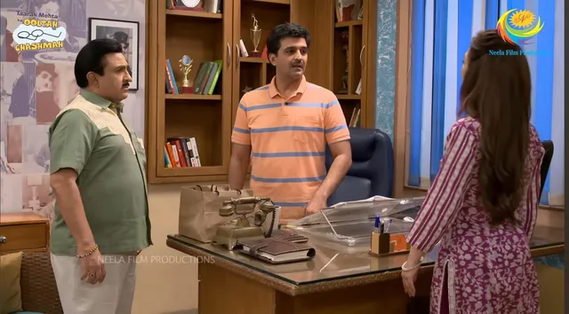 TMKOC Today Episode: जेठालाल के मीठे इशारे ने तारक को मुसीबत में डाल दिया!