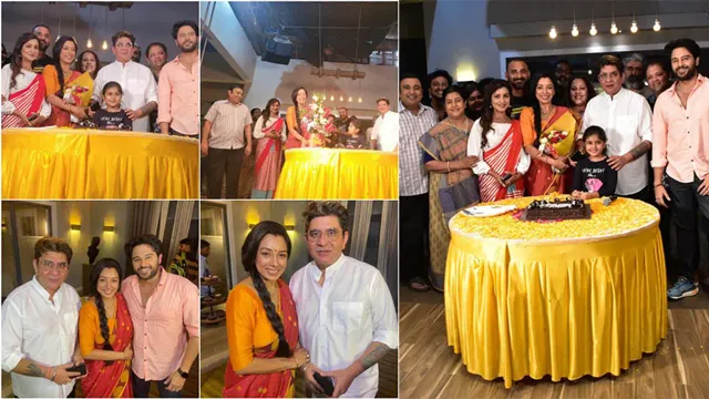 Anupamaa के सेट पर सेलिब्रेट हुआ Rupali Ganguly का Birthday, Rajan Shahi ने खिलाया केक