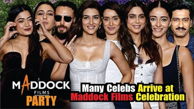 Maddock Films Celebration में लगा फ़िल्मी सितारों का जमावड़ा, हसीनाओं ने ढाया कहर...