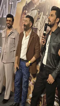 Sunny Deol ने दिल्ली में किया अपनी फिल्म 'Jaat' का प्रमोशन