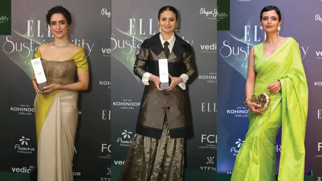 Elle Sustainability Awards 2025: छाया सितारों का जादू,  Manushi Chhillar,  Sanya और Krishna Shroff  ने  ढाया कहर