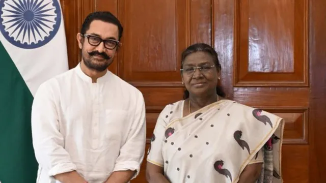 Aamir Khan Meets President Droupadi Murmu: आमिर खान ने राष्ट्रपति भवन में राष्ट्रपति द्रौपदी मुर्मू से की मुलाकात