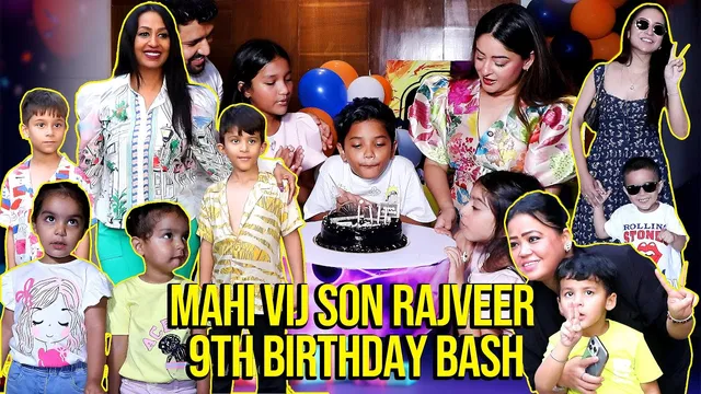 Mahhi Vij के बेटे Rajveer की Birthday पार्टी में Kashmera, Bharti, Gurmeet-Debina और Vinny Arora हुए शामिल