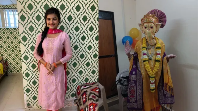 Mohak Matkar as Ganpati Bappa in Saru: मोहक मटकर ने सरू में गणपति बप्पा का वेश धारण किया, एक उत्सवी मोड़ के लिए