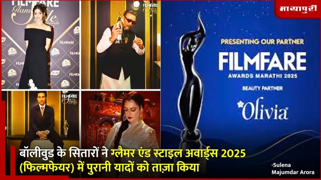Bollywood Style Awards 2025: बॉलीवुड के सितारों ने ग्लैमर एंड स्टाइल अवार्ड्स 2025 (फिल्मफेयर) में पुरानी यादों को ताज़ा किया