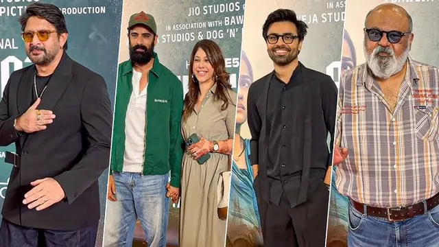 Arshad Warsi और Jitendra की Bhagwat Chapter 1 : Raakshas स्क्रीनिंग में सितारों का जलवा