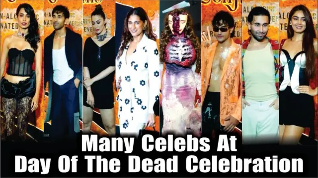 Day Of The Dead Celebration में Sarah-Jane Dias ने हॉट ब्लैक लुक में लूटी महफिल