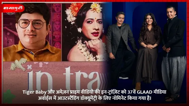 Tiger Baby और अमेज़न प्राइम वीडियो की इन-ट्रांज़िट को 37वें GLAAD मीडिया अवॉर्ड्स में आउटस्टैंडिंग डॉक्यूमेंट्री के लिए नॉमिनेट किया गया है।