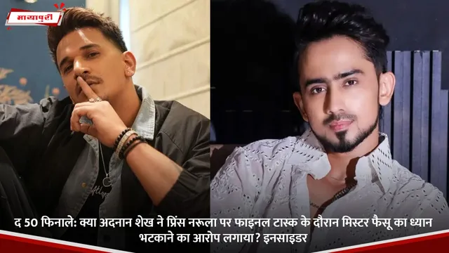 The 50 Finale: क्या Adnaan Shaikh ने प्रिंस नरूला पर फाइनल टास्क के दौरान मिस्टर फैसू का ध्यान भटकाने का आरोप लगाया? इनसाइडर