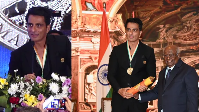 सोनू सूद को 'चैंपियंस ऑफ चेंज' पुरस्कार से सम्मानित किया गया