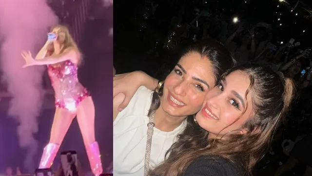 रवीना टंडन बेटी राशा के साथ Taylor Swift कॉन्सर्ट के ले रही है मजे