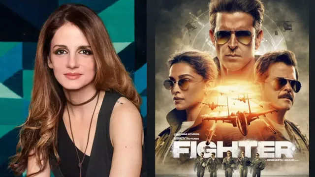सुज़ैन खान ने ऋतिक रोशन की फाइटर के लिए कहा,'शानदार मेगा मूवी'
