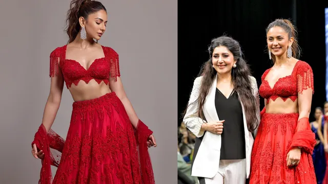 अर्चना कोचर के लिए रकुल प्रीत इंटरनेशनल फैशन वीक दुबई में शोस्टॉपर बनी