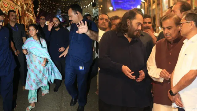 Anant Ambani ने लालबागचा राजा में भेंट किया इतने करोड़ का सोने का मुकुट
