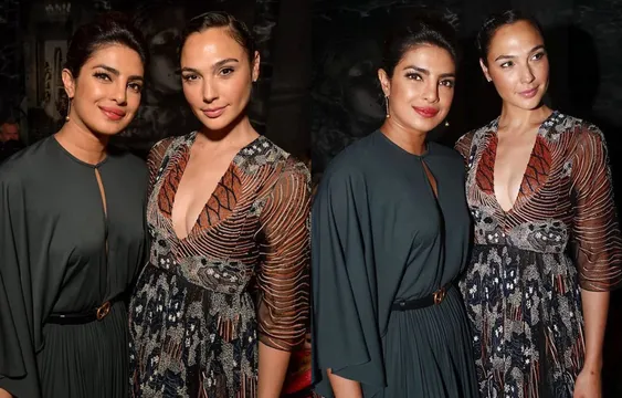 Photos: प्रियंका चोपड़ा ने की Wonder Woman से मुलाकात, फोटोज़ हो रही वायरल