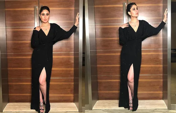 हॉट ब्लैक ड्रेस में करीना कपूर का दिखा ग्लैमरस अंदाज , शेयर की तस्वीरें