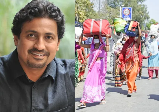 कोरोना पलायन पर फिल्म बनाएंगे नेशनल अवॉर्ड विनर डायरेक्टर विनोद कापड़ी,खुद भी परिवार के साथ किया पलायन