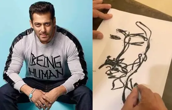 पेंटिंग बनाते हुए सलमान ने इंस्टाग्राम पर शेयर किया वीडियो साथ ही लिखा प्यारा सा मैसिज
