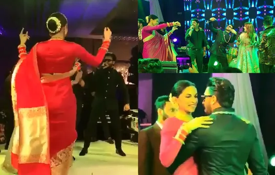 कपिल-गिन्नी के रिसेप्शन में दीपिका-रणवीर ने मचाया धमाल, साथ में किया भांगड़ा और ढेर सारी मस्ती, देखें वीडियो