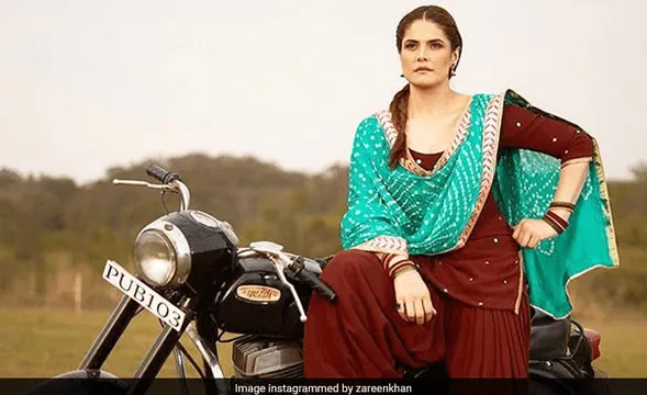 जरीन खान ने चलाई बुलेट, सोशल मीडिया पर तस्वीरे हुई वायरल!