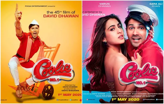 First Look: वरुण धवन और सारा अली खान की 'कुली नंबर-1' का फर्स्ट लुक रिलीज़