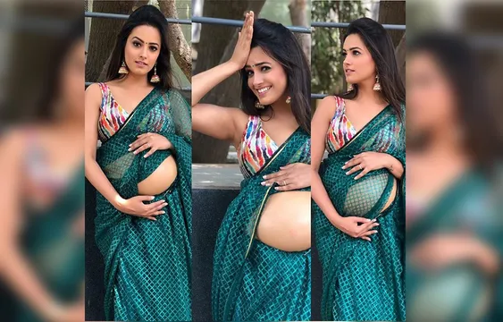 अनिता हसनंदानी ने बेबी बंप फ्लॉन्ट करते हुए शेयर की तस्वीरें