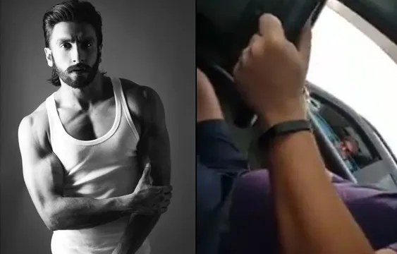 एक शख्स को रैश ड्राइविंग करते हुए देख रणवीर सिंह को आया गुस्सा