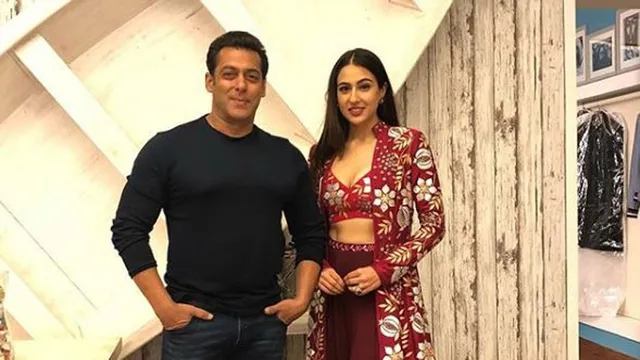 एक्ट्रेस सारा अली खान और सलमान खान की जोड़ी फिल्म में एक साथ आएगी नज़र