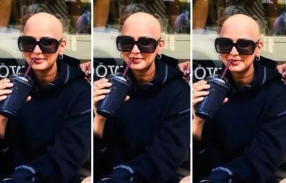 कैंसर के चलते सोनाली बेंद्रे को मुंडवाना पड़ा सिर, देखकर इमोशनल हो जाएंगे आप