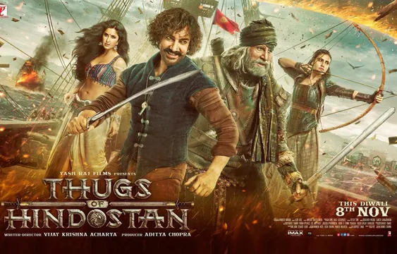 ‘ठग्स ऑफ हिंदोस्तान’ का पहला पोस्टर आया सामने, एकसाथ नज़र आए सारे ठग