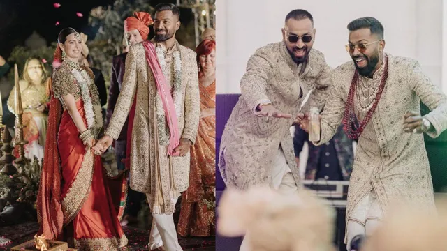 Hardik Pandya और Natasa Stankovic Pandya की न्यू वेडिंग तस्वीरें आई सामने