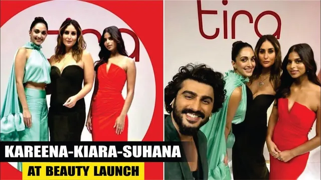 Suhana Khan, Kareena Kapoor & Kiara Graces At The Launch Of Tira Beauty’s First Campaign Launch