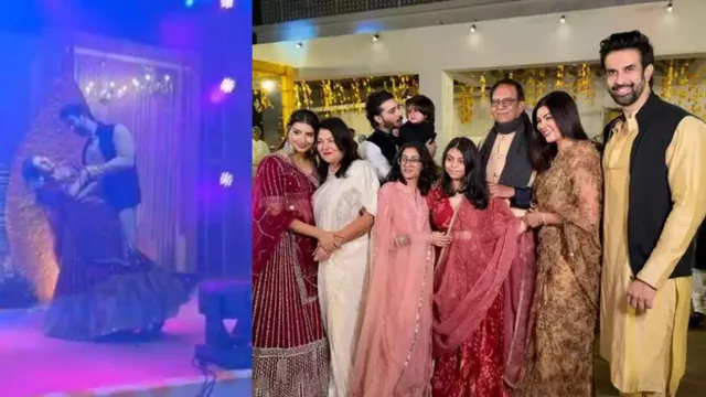 Charu Asopa और Rajeev Sen ने फैमिली फंशन में किया रोमांटिक डांस