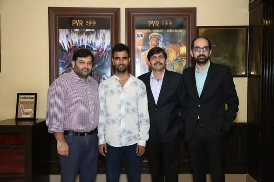 प्रमोशन के लिए 'मनस्वी' की स्टारकास्ट पहुंची दिल्ली