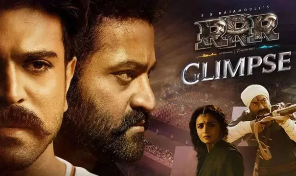 इन्टरनेट पर आग लगा रहा है फिल्म "RRR" का टीज़र, फेंस कर रहे जम कर तारीफ़