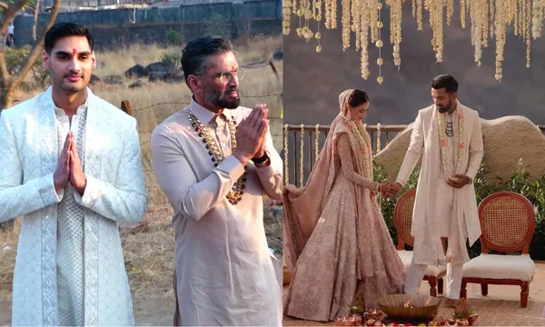 Athiya Shetty - K L Rahul marriage: फिर एक विवाह मंडप सजाया बॉलीवुड और क्रिकेट सितारे ने!