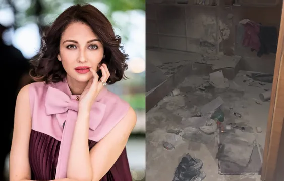 ‘भाबीजी घर पर हैं’ की ‘गोरी मेम’, सौम्या टंडन के घर में लगी आग, देखें फोटोज़