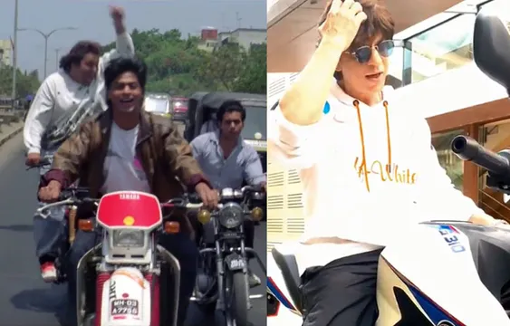 फिल्म दीवाना के इस गाने के स्टंट के लिए दोस्तों ने भेजी थी मोटरसाइकिल: शाहरुख़ खान